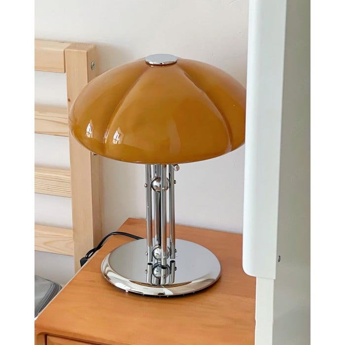 Porto Bauhaus Mushroom Glass Table Lamp