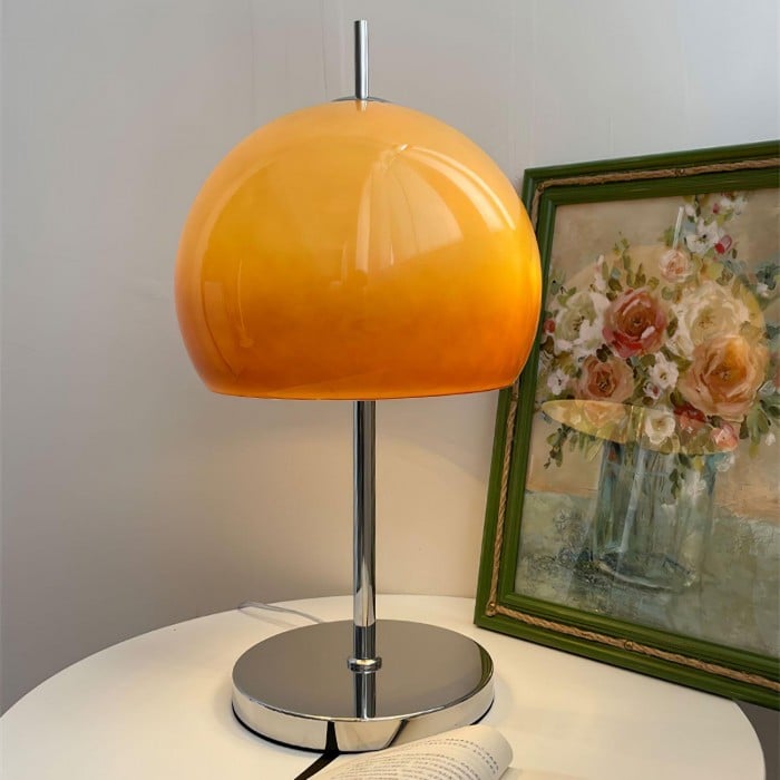 Porto Bauhaus Mushroom Glass Table Lamp